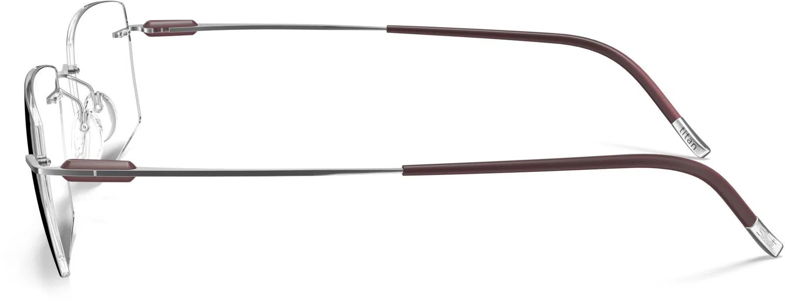 Silhouette Purist Color Groove Demo Rimless 5561 Eyeglasses - view 78